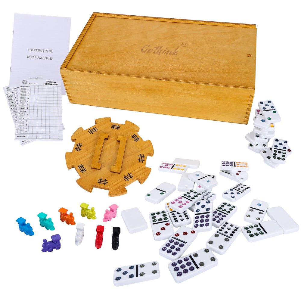 GOTHINK scorepads help track points across multiple rounds.