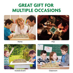 GOTHINK Shut The Box FSC-certified wood ensures safe, sustainable play.