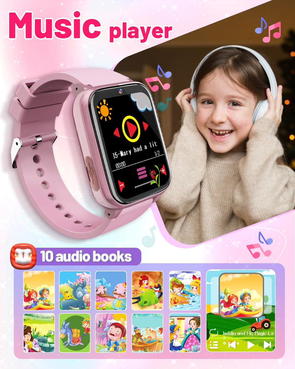 Gothwick Kids Smartwatch games collection boosts learning through play.