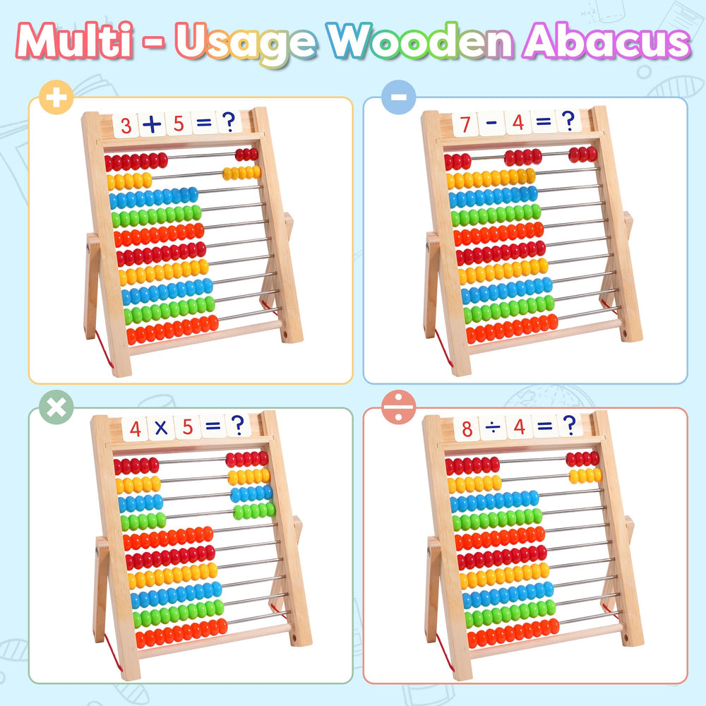 Gotoofun beads painted with non-toxic finishes for safe counting.