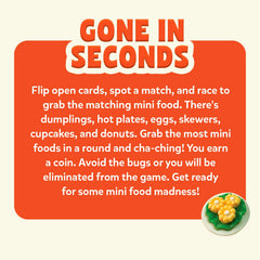 Gouda Games Gone in Seconds gift pack scene suggests a ready-to-play treat