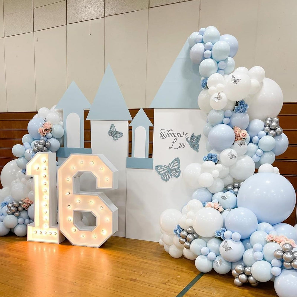 Govpy natural latex balloons emphasize thickness and durability for lasting decor.