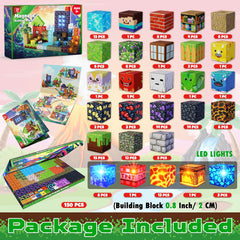 GraceDuck LED magnetic blocks night-light helps kids stay focused during building.