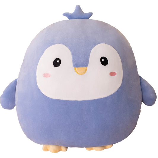 Grafingy Penguin Plush Pillow 16-inch close-up, ultra-soft cuddle buddy for kids.