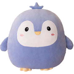 Grafingy Penguin Plush Pillow 16-inch close-up, ultra-soft cuddle buddy for kids.