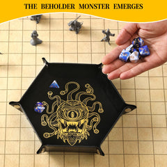 Grajar storage box keeps metal dice and small accessories organized.