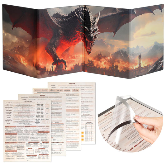 Grajar DND Screen with large opening pocket for quick page changes