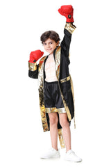 GRAJTCIN boxing shorts complete the outfit for active supervised play