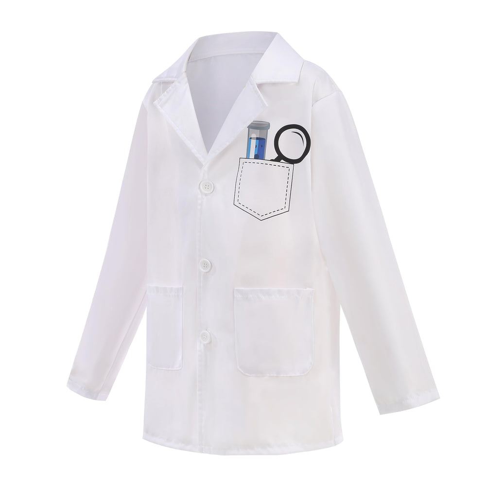 GRAJTCIN mad scientist fake mustache completes classic lab character look.