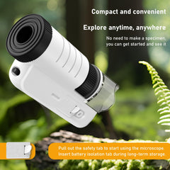 Grampus student-friendly pocket microscope is an educational gift.