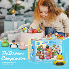 Grarain rubber ducks easy-clean design supports quick maintenance after use.