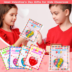 Grastfu transparent gift bags showcasing the complete Valentine set.