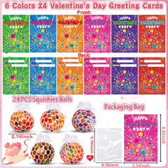 Grastfu valentines-card-designs feature six colors for friendly exchanges.