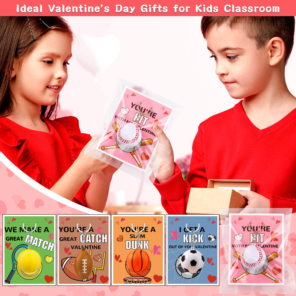 Grastfu Valentines cards designs with sport patterns and easy attachment