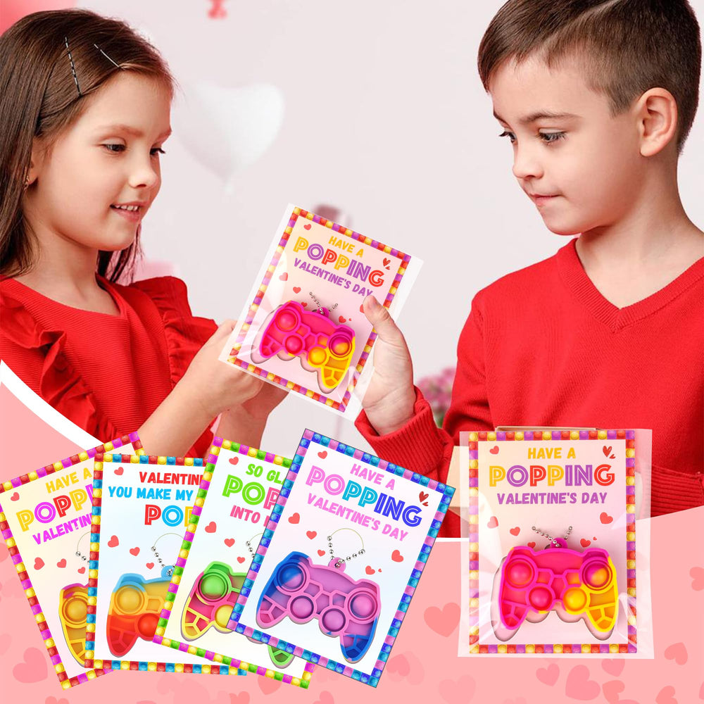 Grastfu colorful valentines classroom favors ideal for prizes and celebrations