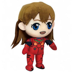 Great Eastern Evangelion Asuka plugsuit plush 8-inch packaging view for collectors and fans.