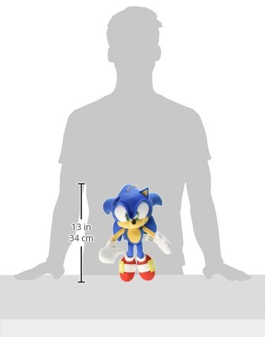 Great Eastern Sonic 14-inch plush packaging image, ready for gifting or collection.