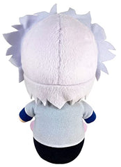 Great Eastern Killua plush closeup, detailed embroidery suitable for collectors.
