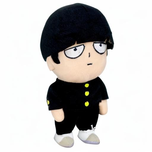 Great Eastern Mob Psycho 100 plush close-up texture for cuddling.