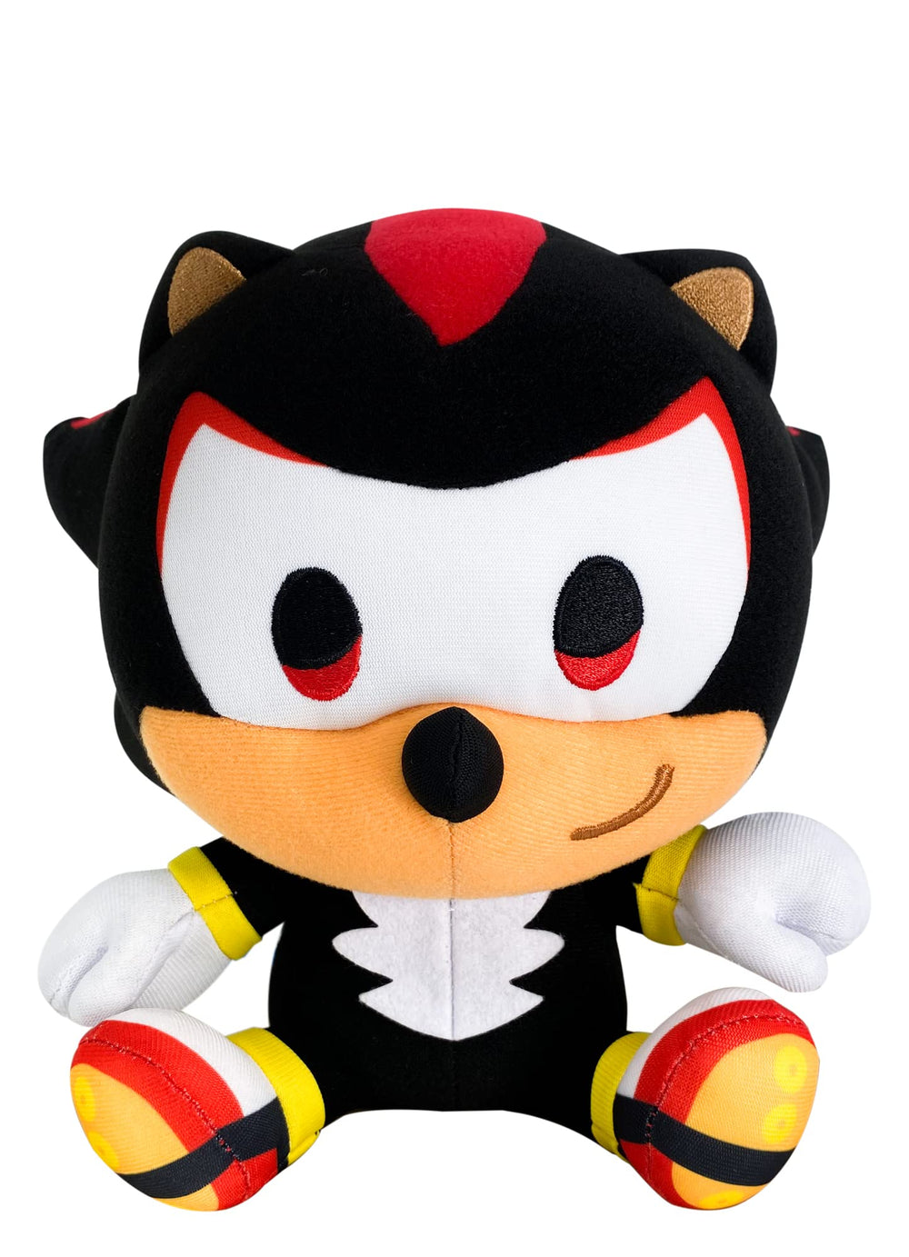 Great Eastern Entertainment Shadow Hedgehog sitting plush 7in, ideal for display and collection.