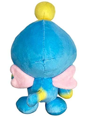 Close-up of Great Eastern Entertainment Sonic Chao plush wings and mood ball for display.