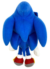 Great Eastern Sonic Mini Plush, side view, compact cuddle companion for gaming fans.