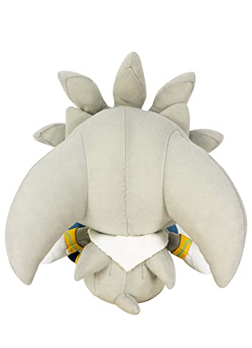 Close-up of Great Eastern Entertainment Sonic plush highlighting soft fabric and detailing.