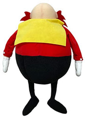 Great Eastern Dr Eggman plush side view, ready to enhance shelves.