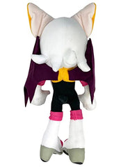 Rouge the Bat plush close-up by Great Eastern, high-quality materials for long-lasting Sonic pride.