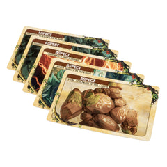 Greater Than Games Spirit Island Feather & Flame foil panel set elevates display on the table.