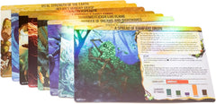 Greater Than Games Spirit Island foil panel for Lightning's Swift Strike with vivid rainbow foil.