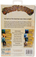 Greater Than Games Spirit Island foil panel Vital Strength of the Earth—durable cardstock feel.