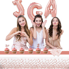 GREATRIL disposable table cover for quick cleanup after celebrations.