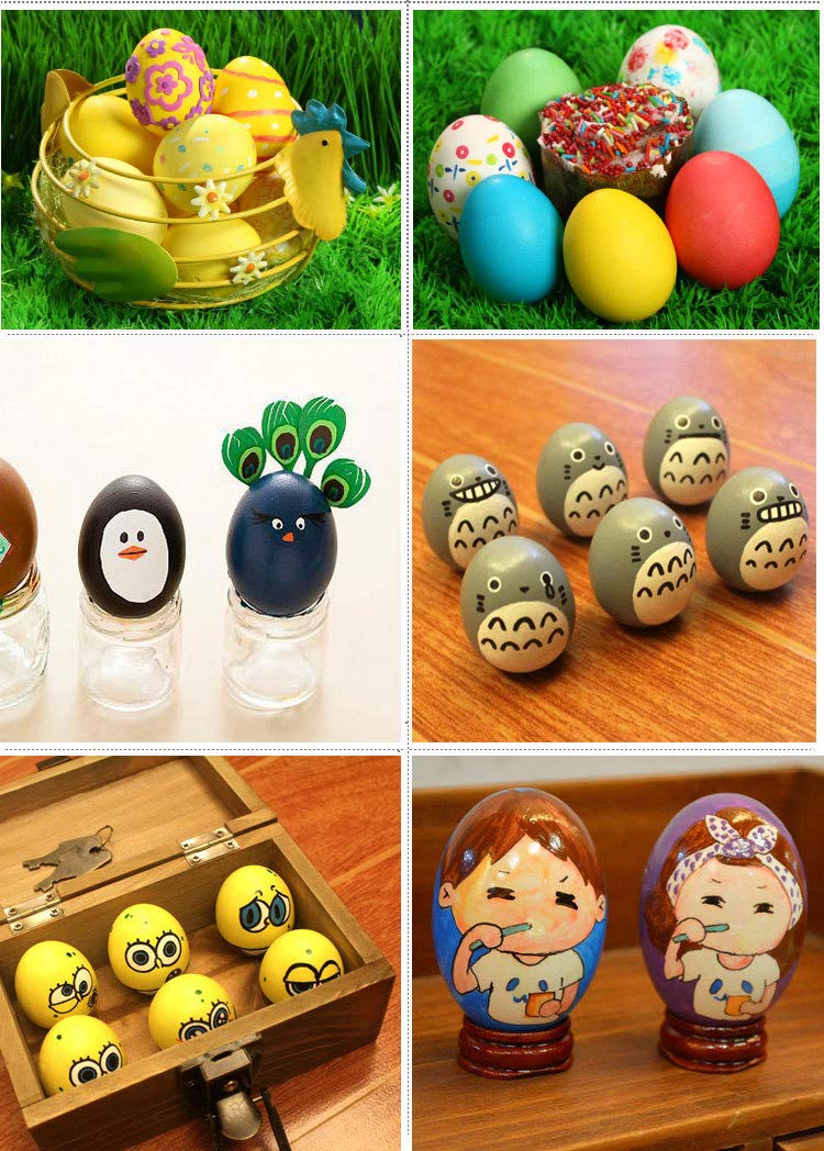 Green FABWOOD wooden eggs used in kids' play kitchens.
