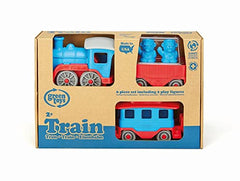 Green Toys Train Blue made-in-usa label visible in image