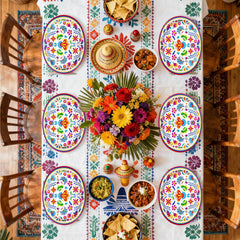Greencian Cinco de Mayo party plates perfect for tacos and nachos.