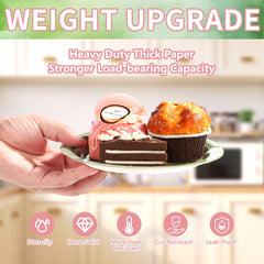 Disposable party plates by Greencian ideal for quick cleanup after events.