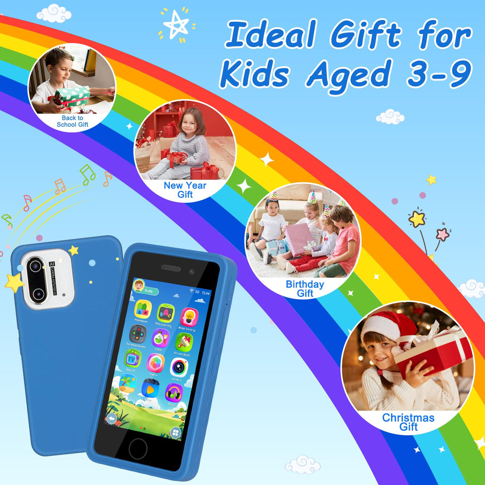 GREENCREEK Kids Phone charging-compatibility ensures charging with standard adapters.