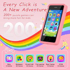GREENCREEK Kids Phone dual camera for capturing kid moments and selfies