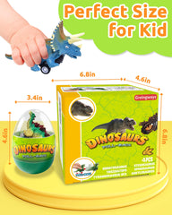 Greingways Montessori-inspired learning dinosaur toy for color and movement