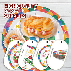 Grencian disposable tableware simplifies post-party cleanup for parents