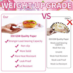 Grencian Four Ever Sweet donut napkins absorbent for quick cleanup.