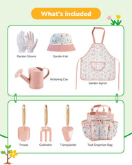 Grenebo garden hat pink for sun safety during outdoor gardening
