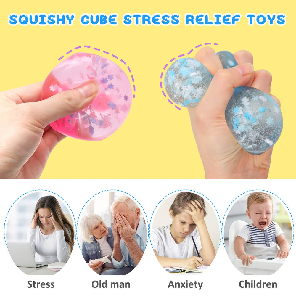 Gretex durable and washable ice cube fidget toy for everyday use