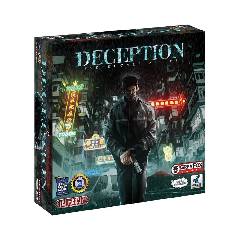 Grey Fox Games Deception expansion, Undercover Allies, adds larger-scale social deduction for up to 14 players