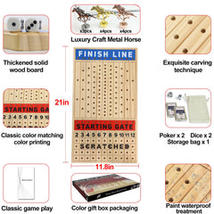 Grhonior dice set included for quick, strategic moves during play