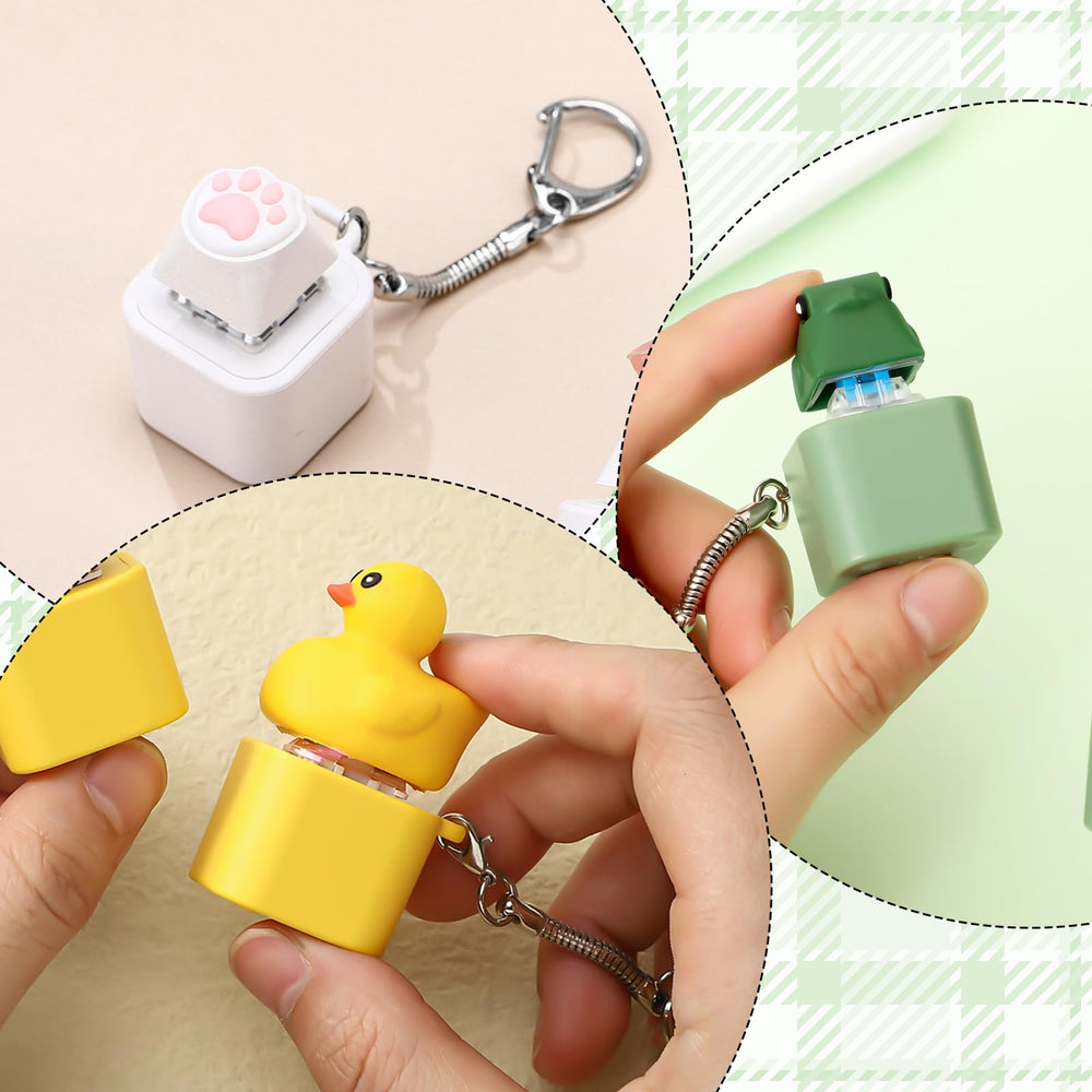 Grinsvalley portable stress relief keychain ideal for on-the-go calm and distraction.