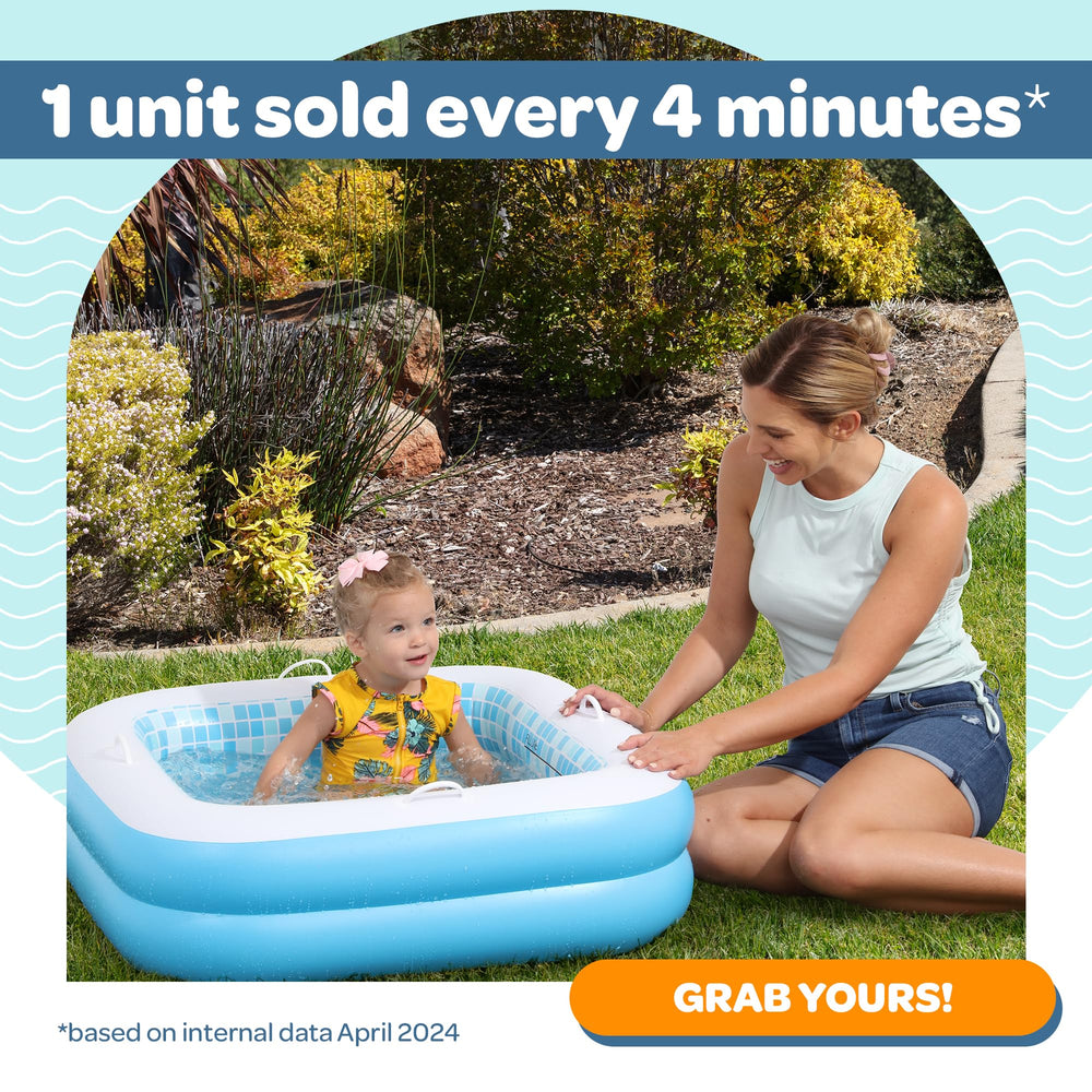 GRIP A POOL practical gift idea for new parents and small spaces