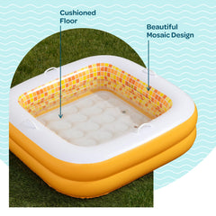 GRIP A POOL fits 36-inch showers for compact indoor baths