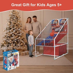 grnpeak basketball arcade game balls included for instant practice